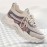 Women's Knit Chunky Sneakers, Colorblock Lace Up Low Top Running Sports Shoes, Breathable Walking Trainers
