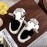 Women's Cute Cow Design Slippers, Casual Slip On Plush Lined Platform Shoes, Warm Indoor Slippers