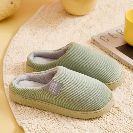 Women's Soft-sole Warm Slippers, Indoor Soft Fleece Shoes, Women's Footwear