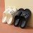 Women's Bear Flat Slides Shoes, Non-slip Quick Drying Indoor Bathroom Slippers, House EVA Slippers